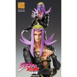 JOJO'S BIZARRE ADVENTURE PART 5 - Leone Abbacchio Black Ver. Super Action Chozokado Medicos Entertainment Action Figure 16 cm
