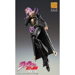 JOJO'S BIZARRE ADVENTURE PART 5 - Leone Abbacchio Black Ver. Super Action Chozokado Medicos Entertainment Action Figure 16 cm