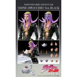 JOJO'S BIZARRE ADVENTURE PART 5 - Leone Abbacchio Black Ver. Super Action Chozokado Medicos Entertainment Action Figure 16 cm
