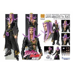 JOJO'S BIZARRE ADVENTURE PART 5 - Leone Abbacchio Black Ver. Super Action Chozokado Medicos Entertainment Action Figure 16 cm
