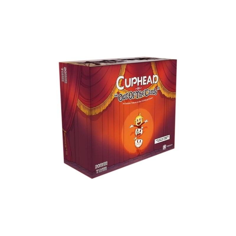 CUPHEAD - Out of the cards - Box (20 buste)