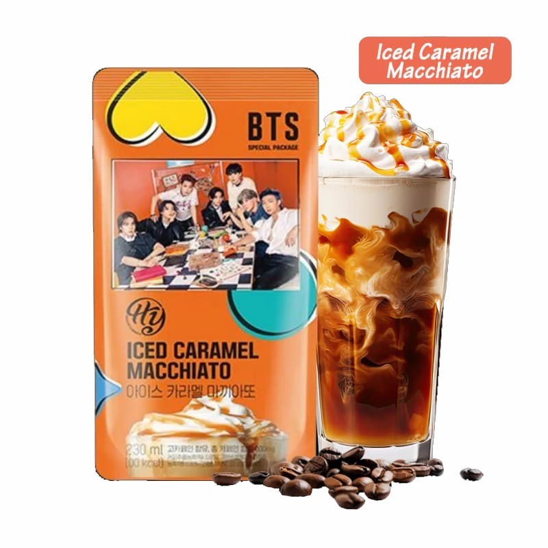 BTS Iced Caramel Macchiato Coffee 230 ml