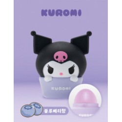 SANRIO - Kuromi Korean Lip Balm Blueberry Flavor (burrocacao al mirtillo) 8 g