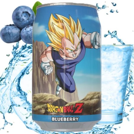 DRAGON BALL Blueberry flavoured carbonated soft drink 330 ml