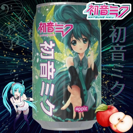 HATSUNE MIKU Apple Bevanda gassata al gusto di mela 330 ml