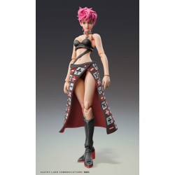 JOJO'S BIZARRE ADVENTURE PART 5 - Trish Una Black Ver. Super Action Chozokado Action Figure 15 cm