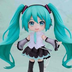 PIAPRO CHARACTERS - Snow Miku: Yukiiro Pop Ver. Nendoroid Doll Action Figure 14 cm