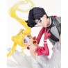 SAILOR MOON - Usagi & Tuxedo Mask Moonlight Glow Edition FiguartsZERO Chouette Bandai PVC Figure 24 cm