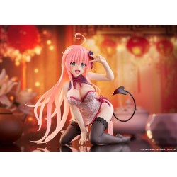 TO LOVE-RU DARKNESS - Lala Chinese Dress Ver. Desktop Cute Figure Taito PVC Figure 13 cm