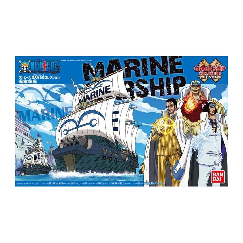 ONE PIECE - Marine Ship Grand Ship Collection Bandai Model Kit