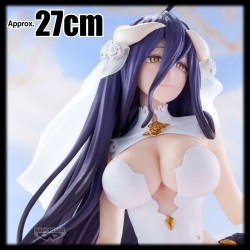 OVERLORD - Albedo Wedding Ver. Glitter&Glamours Banpresto PVC Figure 27 cm