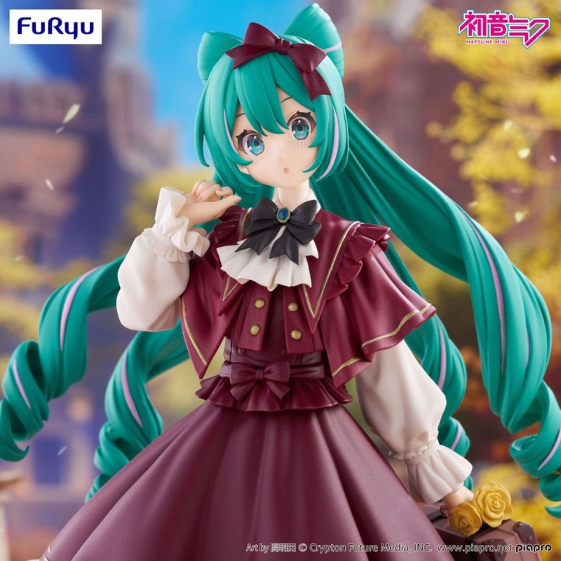 HATSUNE MIKU - Classical Retro Miku heo European Exclusive Trio-Try-iT Furyu PVC Figure 19 cm