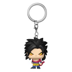 DRAGON BALL GT - Goku Super Saiyan 4 Funko Pop Vinyl Keychain 4 cm