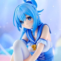 KONOSUBA - Aqua: Light Novel 10th Anniversary Ver. Kadokawa PVC Figure 15 cm