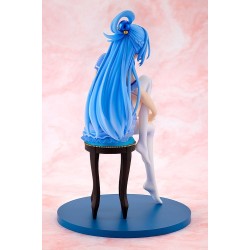 KONOSUBA - Aqua: Light Novel 10th Anniversary Ver. Kadokawa PVC Figure 15 cm