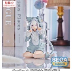 RE: ZERO - Emilia Mofumofu Pack Yumemirize Sega PVC Figure 11 cm