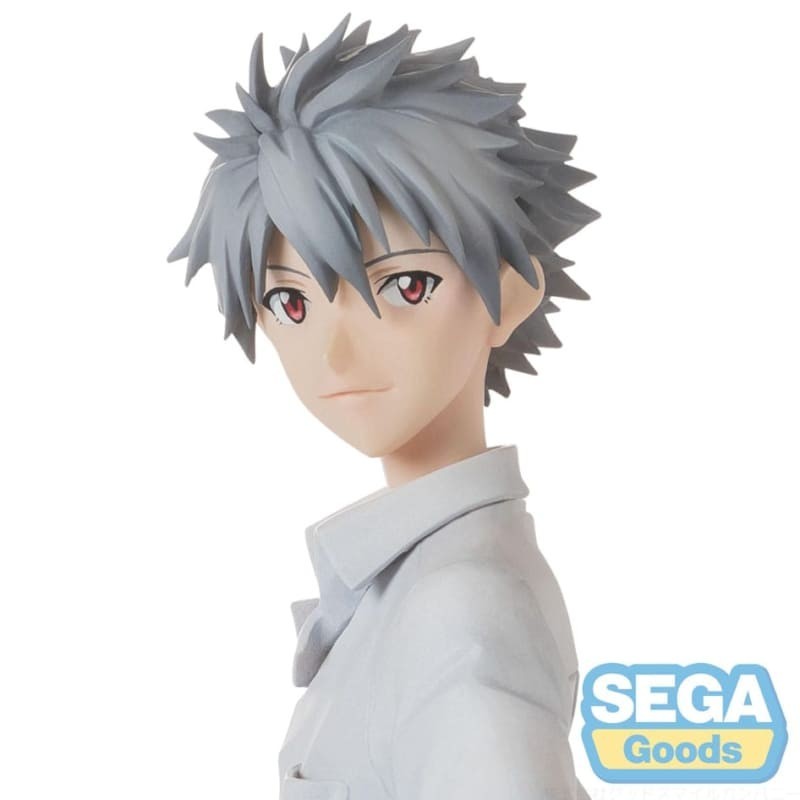REBUILD OF EVANGELION - Kaworu Nagisa Uniform Ver. Evangelion: New Theatrical Edition High Premium Sega PVC Figure 22 cm