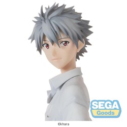 REBUILD OF EVANGELION - Kaworu Nagisa Uniform Ver. Evangelion: New Theatrical Edition High Premium Sega PVC Figure 22 cm