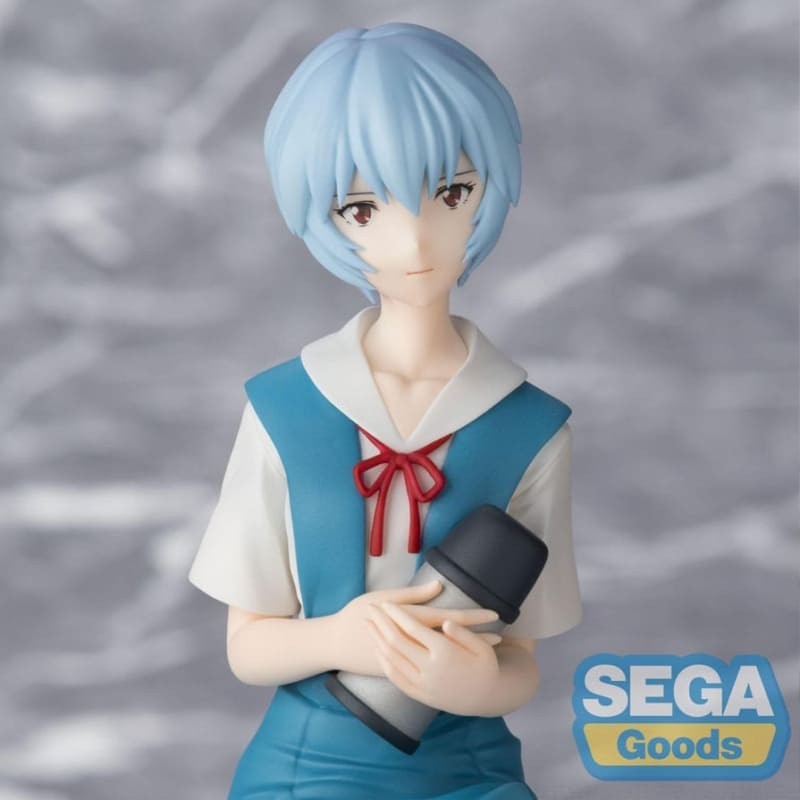REBUILD OF EVANGELION - Rei Ayanami Evangelion New Theatrical Edition PM Perching Sega PVC Figure 14 cm
