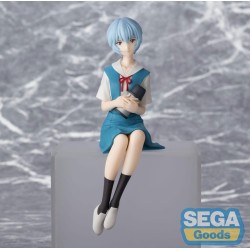 REBUILD OF EVANGELION - Rei Ayanami Evangelion New Theatrical Edition PM Perching Sega PVC Figure 14 cm