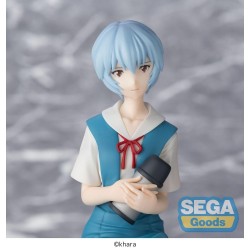 REBUILD OF EVANGELION - Rei Ayanami Evangelion New Theatrical Edition PM Perching Sega PVC Figure 14 cm