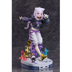HOLOLIVE PRODUCTION - Nekomata Okayu We Are Gamers Ver. 1/7 Design COCO PVC Figure 23 cm