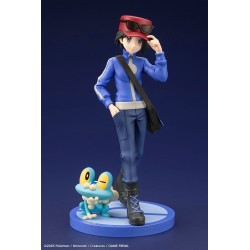 POKÉMON - Calem & Froakie ARTFXJ 1/8 Kotobukiya PVC Figure 20 cm