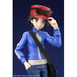 POKÉMON - Calem & Froakie ARTFXJ 1/8 Kotobukiya PVC Figure 20 cm