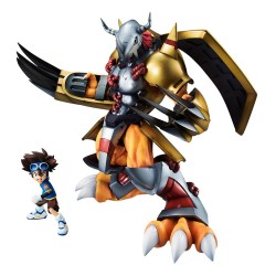 DIGIMON ADVENTURE - Wargreymon & Taichi Yagami Precious G.E.M. Series Megahouse (Re-run) PVC Figure 25 cm