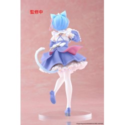 RE: ZERO - Rem Cat Maid Ver. Renewal Coreful Taito PVC Figure 18 cm
