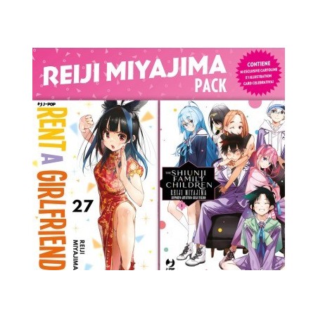 Reiji Miyajima Pack - The Shiunji family children 1 + Rent a Girlfriend 27 (ITA)
