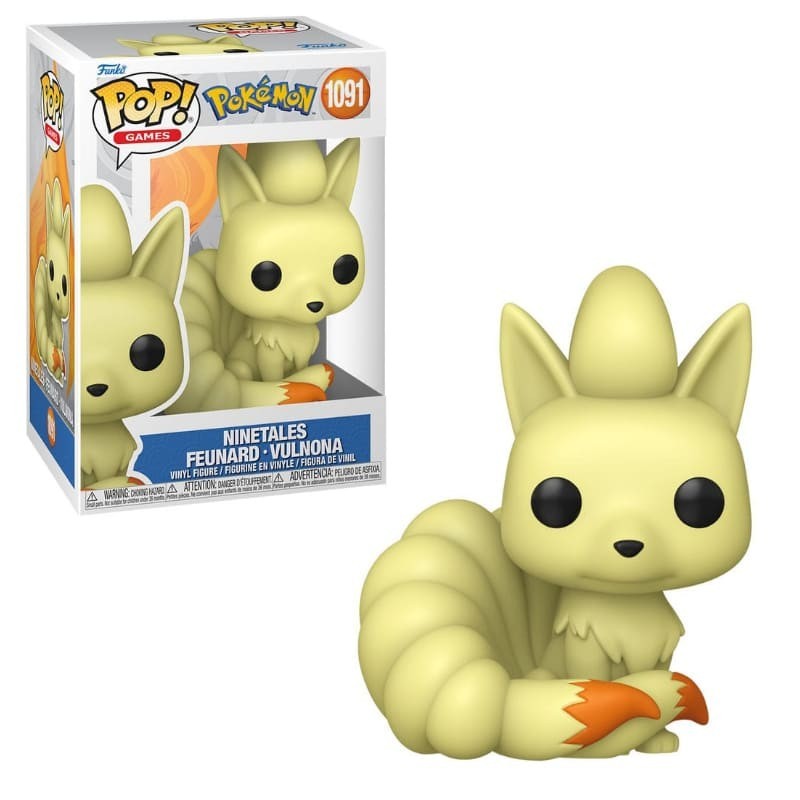 POKEMON - Ninetales Funko Pop Games 1091
