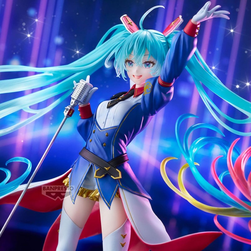GUNDAM X MIKU - Hatsune Miku  Gundam Collaboration Evolve Banpresto PVC Figure 21 cm