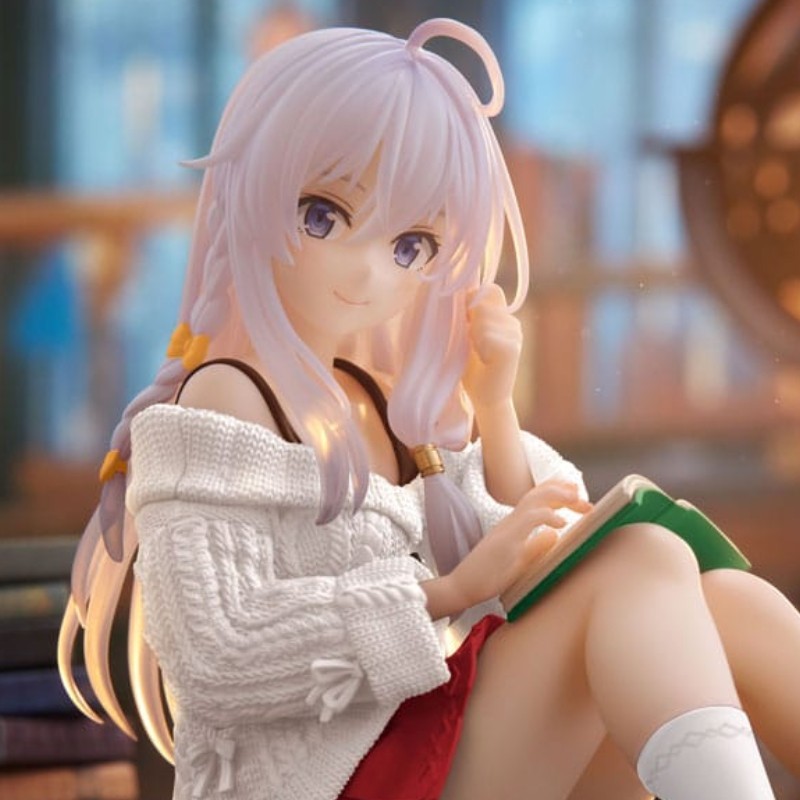 WANDERING WITCH: THE JOURNEY OF ELAINA - Elaina Casual Clothes Ver. Desktop Cute Taito PVC Figure 13 cm