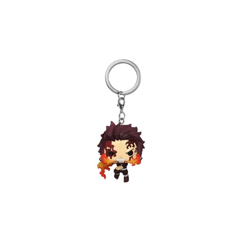 DEMON SLAYER - Tanjiro Kamado (Dancing Flash) Funko Keychain 4 cm