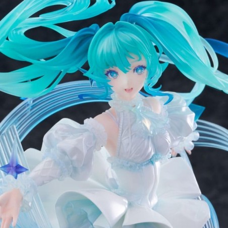 HATSUNE MIKU - Hatsune Miku Crystal Dress Ver. 1/7 CyberZ PVC Figure 22 cm