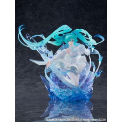 HATSUNE MIKU - Hatsune Miku Crystal Dress Ver. 1/7 CyberZ PVC Figure 22 cm