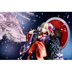 FATE/STAY NIGHT: HEAVEN'S FEEL - Saber Alter Kimono Ver. (re-run) 1/7 Kadokawa PVC Figure 27 cm