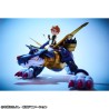 DIGIMON ADVENTURE - Metal Garurumon & Ishida Yamato Precious G.E.M. Series MegaHouse PVC Figure 30 cm