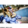 DIGIMON ADVENTURE - Metal Garurumon & Ishida Yamato Precious G.E.M. Series MegaHouse PVC Figure 30 cm
