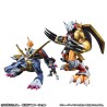 DIGIMON ADVENTURE - Metal Garurumon & Ishida Yamato Precious G.E.M. Series MegaHouse PVC Figure 30 cm