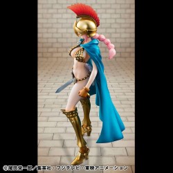 ONE PIECE - Gladiator Rebecca Sailing Again Super Limited Reprint Ver. P.O.P MegaHouse PVC Figure 22 cm