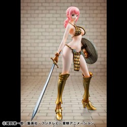 ONE PIECE - Gladiator Rebecca Sailing Again Super Limited Reprint Ver. P.O.P MegaHouse PVC Figure 22 cm