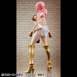 ONE PIECE - Gladiator Rebecca Sailing Again Super Limited Reprint Ver. P.O.P MegaHouse PVC Figure 22 cm