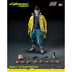 CYBERPUNK: EDGERUNNERS – David Martinez FigZero 1/6 ThreeZero Action Figure 28 cm