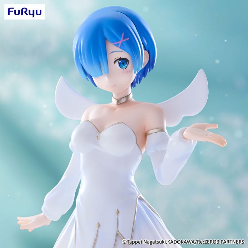 RE:ZERO – Rem Little Wings BiCute Pure Furyu PVC Figure 25 cm