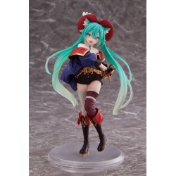 HATSUNE MIKU - Hatsune Miku Puss in Boots Wonderland Taito PVC Figure 18 cm