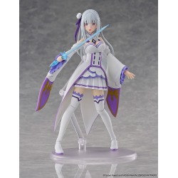 RE:ZERO - Emilia DX Ver. Plastic Model Kit Kadokawa PVC Figure 16 cm
