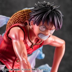 ONE PIECE - Monkey D. Luffy Gear 2 Limited Edition P.O.P. Megahouse PVC Figure 19 cm
