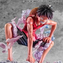 ONE PIECE - Monkey D. Luffy Gear 2 Limited Edition P.O.P. Megahouse PVC Figure 19 cm